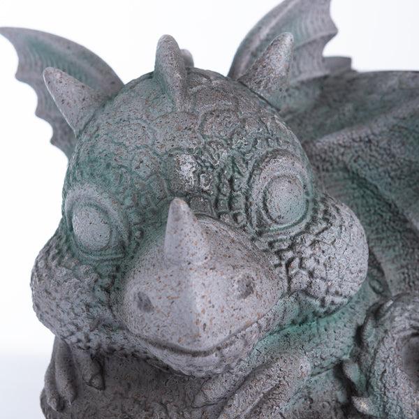 Plow & Hearth Sleeping Baby Dragon Planter