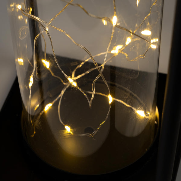 Plow & Hearth Small Firefly Light Black