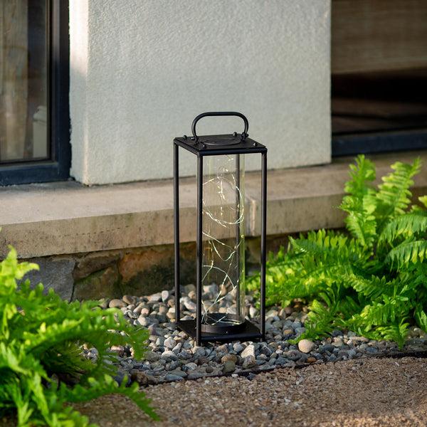 Plow & Hearth Small Firefly Light Black