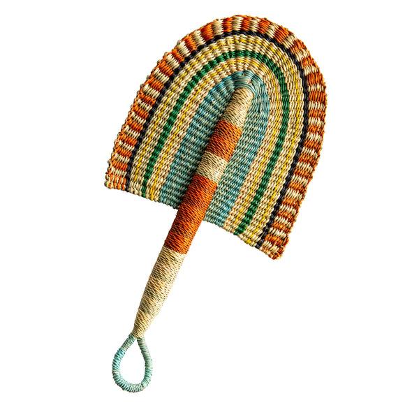 plow & hearth Small Woven Fan