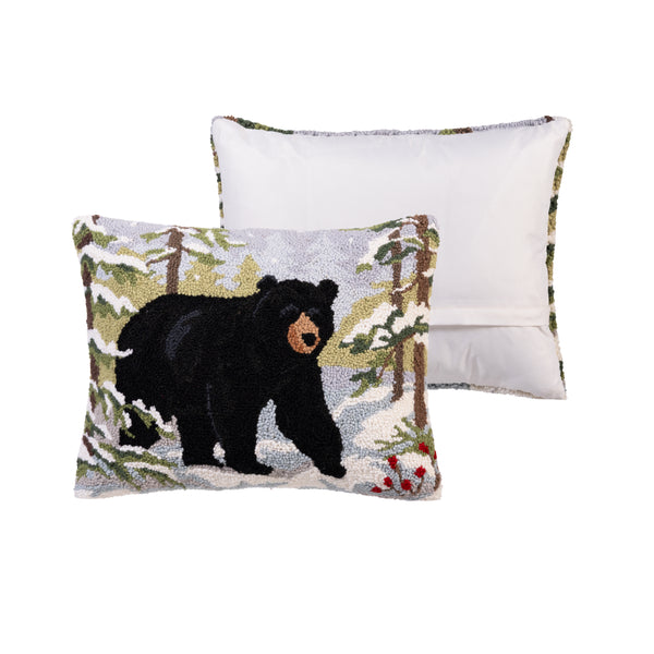 Plow & Hearth Snow Bear Hook Pillow