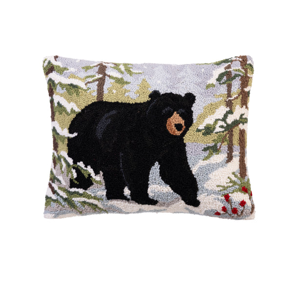 Plow & Hearth Snow Bear Hook Pillow