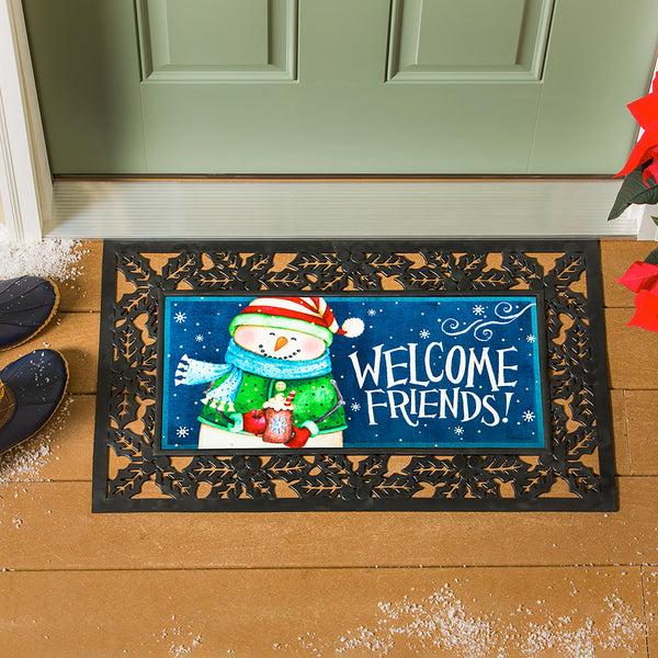 Plow & Hearth Snow Country Sassafras Switch Mat