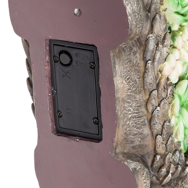 Plow & Hearth Solar Resin Succulent Hedgehog