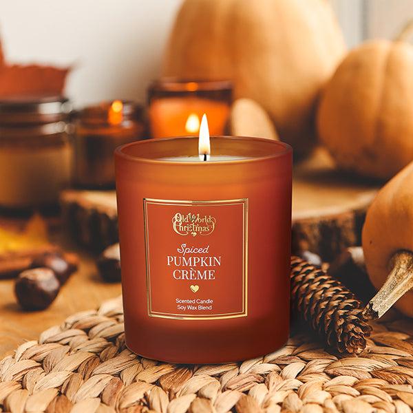 plow & hearth Spiced Pumpkin Creme Candle