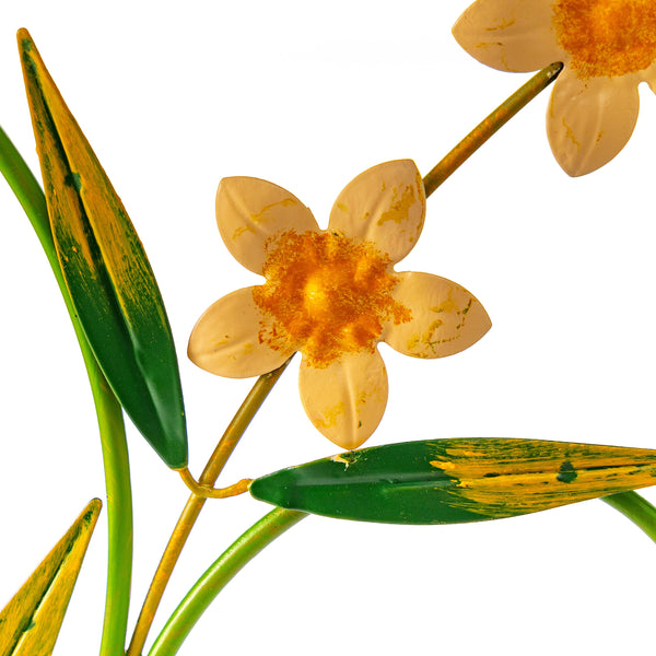 Plow & Hearth Spring Blooms Metal Garden Stake