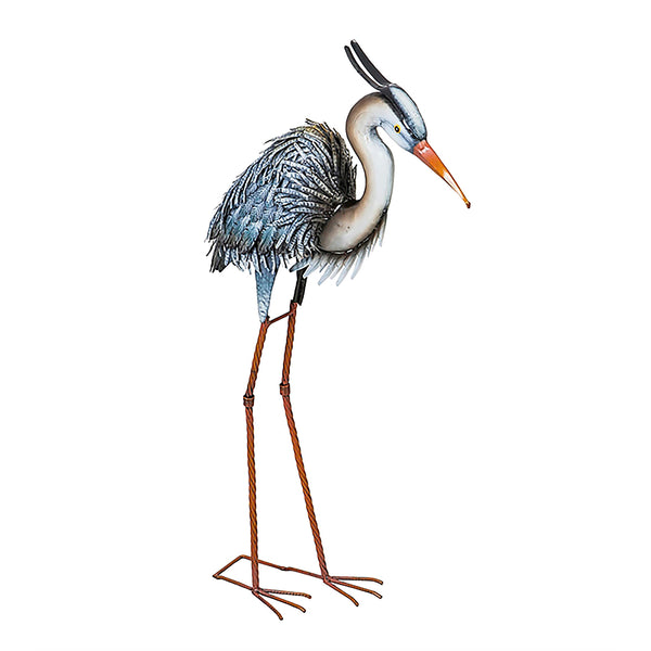 Plow & Hearth Stalking Great Blue Heron Garden Art