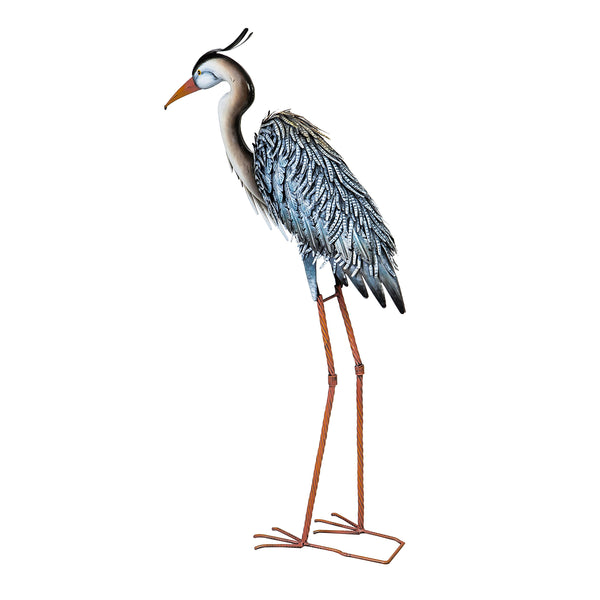 Plow & Hearth Stalking Great Blue Heron Garden Art
