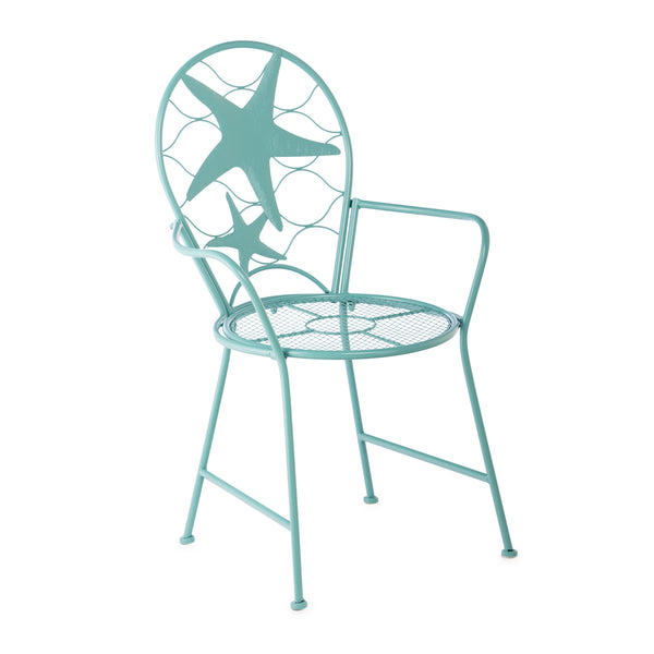 Plow & Hearth Starfish Chair And Side Table Set Of 2