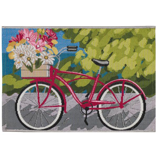 plow & hearth Summer Ride Indoor/Outdoor Rug