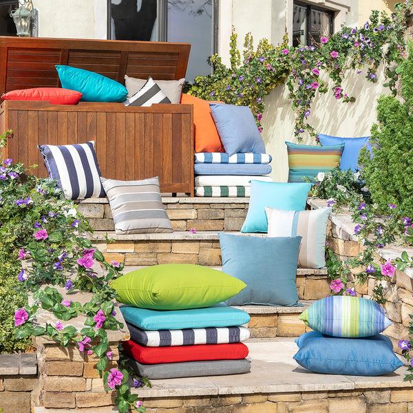 plow & hearth Sunbrella Premium Throw Pillow