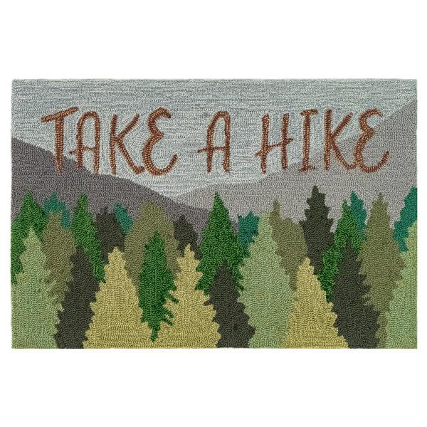 Plow & Hearth Take A Hike Indoor/Outdoor Rug