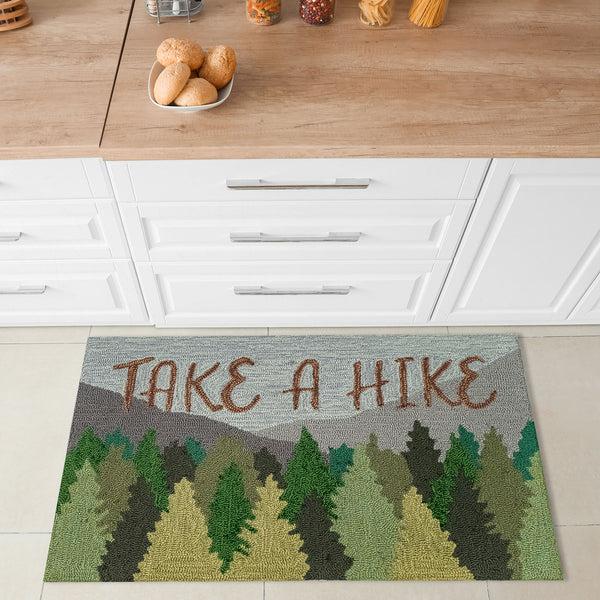 Plow & Hearth Take A Hike Indoor/Outdoor Rug