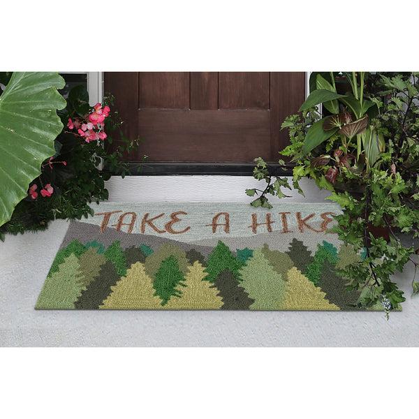 plow & hearth Take A Hike Indoor/Outdoor Rug