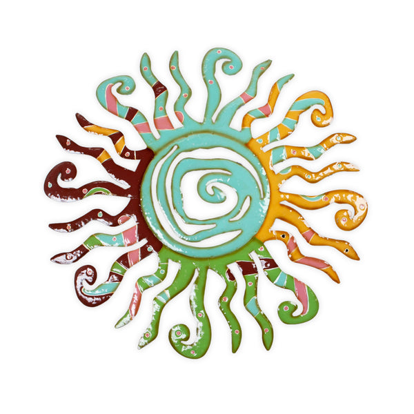 Plow & Hearth Talavera Inspired Sun Themed Wall Art