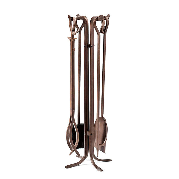plow & hearth Tall Fireplace Tool Set