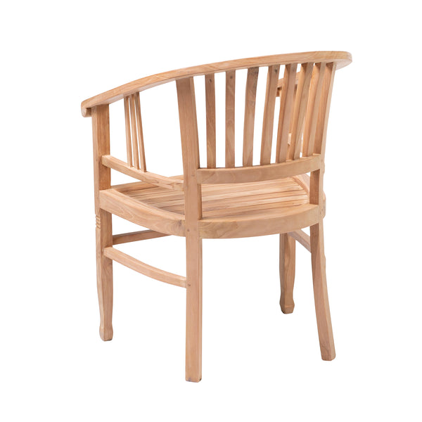 Plow & Hearth Teak Manhattan Tub Chair