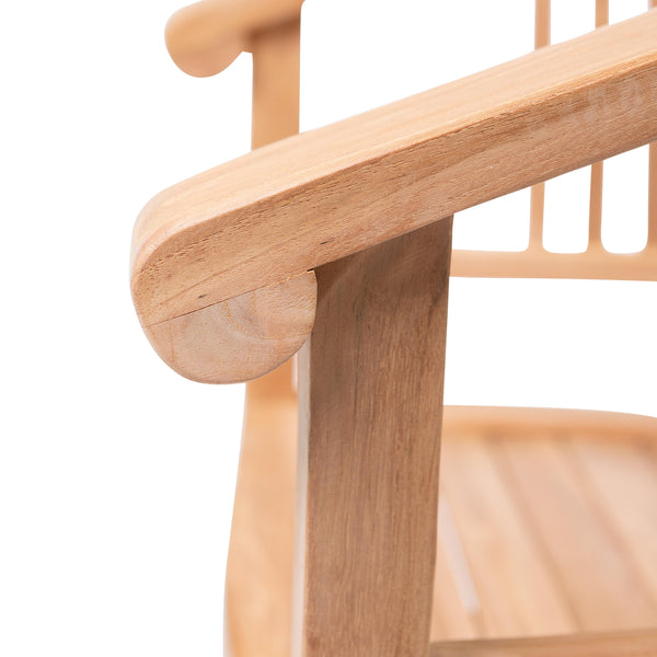 Plow & Hearth Teak Manhattan Tub Chair