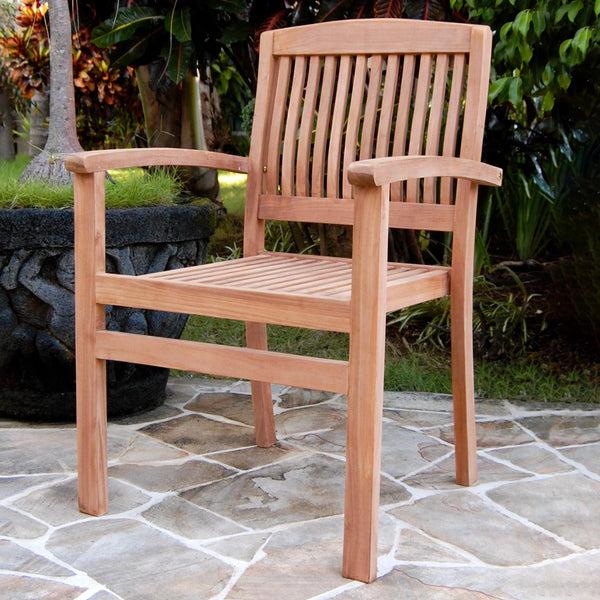 Plow & Hearth Teak Seating Set 4-Piece