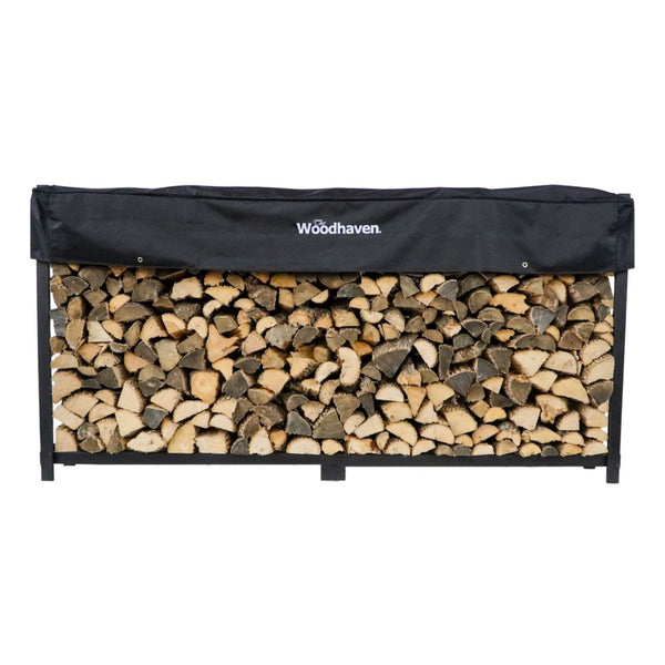 Plow & Hearth The Woodhaven 10ft Firewood Rack