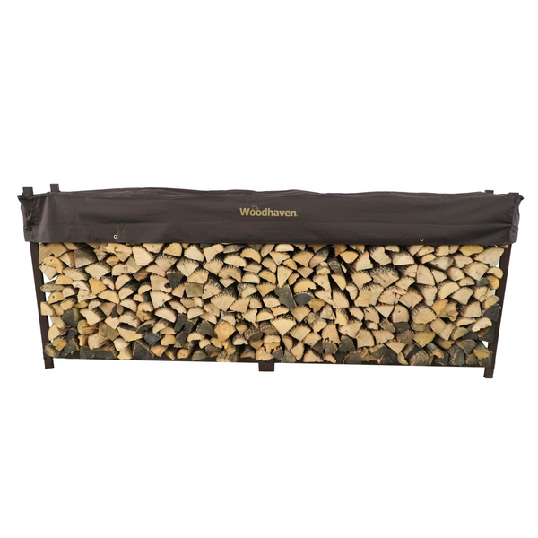 Plow & Hearth The Woodhaven 10ft Firewood Rack