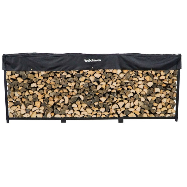 Plow & Hearth The Woodhaven 12ft Firewood Rack