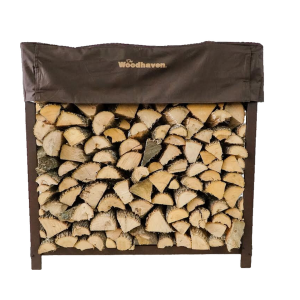 Plow & Hearth The Woodhaven 3ft Firewood Rack