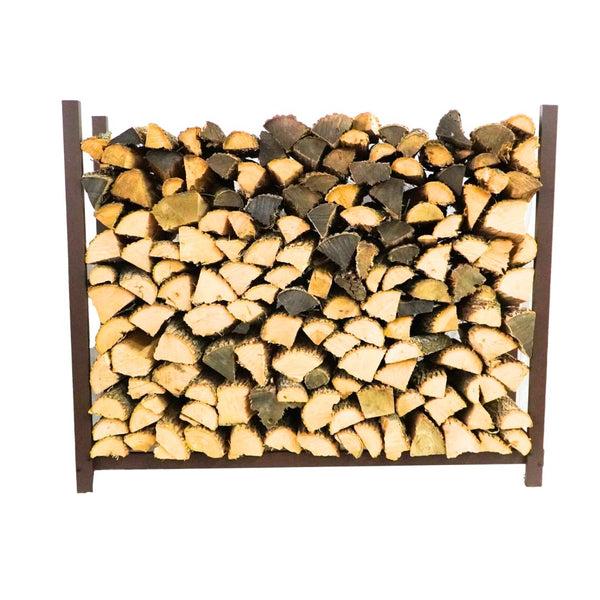 Plow & Hearth The Woodhaven 4ft Firewood Rack