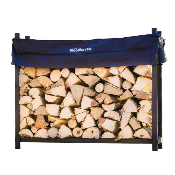 Plow & Hearth The Woodhaven 5ft Firewood Rack