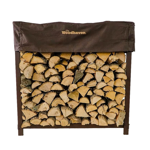Plow & Hearth The Woodhaven 5ft Firewood Rack