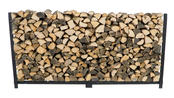 Plow & Hearth The Woodhaven 8ft Firewood Rack