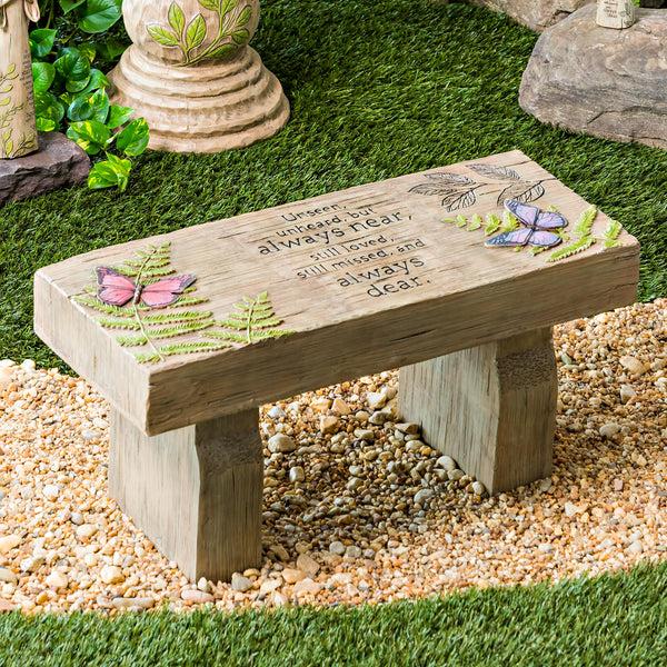 plow & hearth Those We Love Memorial Garden Bench
