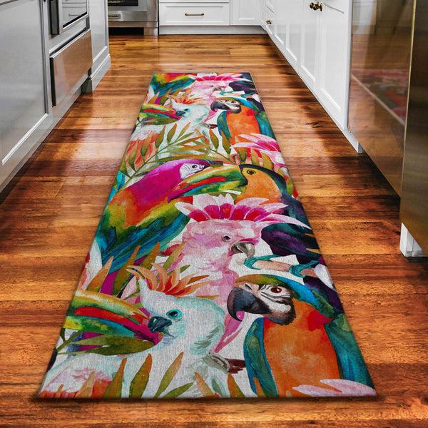 Plow & Hearth Tropics Confetti Polyester Area Rug