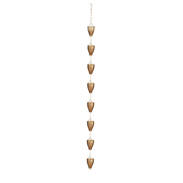 Plow & Hearth Tulip Hanging Garden Rain Chain