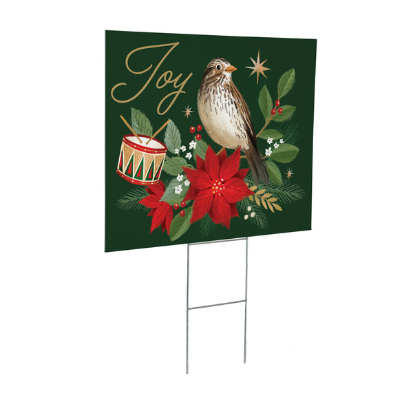 Plow & Hearth Twas The Night Joy Yard Sign 24"x18"