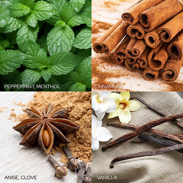 Plow & Hearth Twisted Peppermint Candle