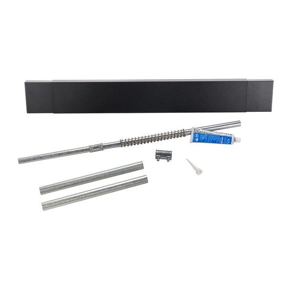 Plow & Hearth USA-Made 4-Inch Fireplace Smoke Guard