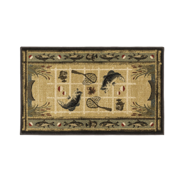 plow & hearth Vista Angler's Rug 30" x 50"
