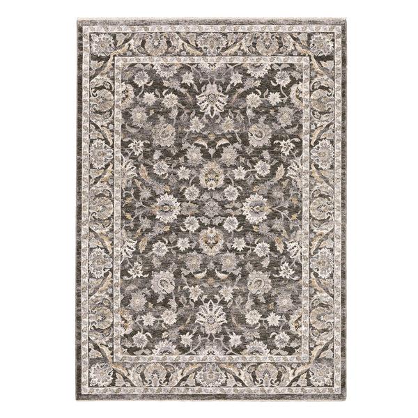 Plow & Hearth Wakefield Border Polyester Rug 2' X 3'