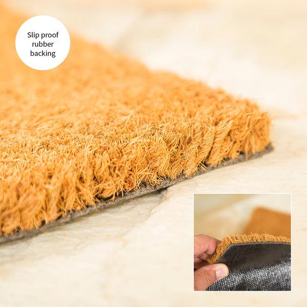 Plow & Hearth Welcome To The Mad House Coir Mat