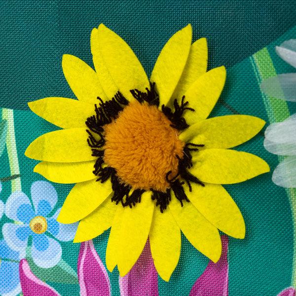 Plow & Hearth Wildflowers Welcome Estate Flag