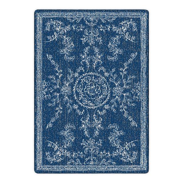 plow & hearth Willow Blue EnduraStran® Rug 5' x 8'