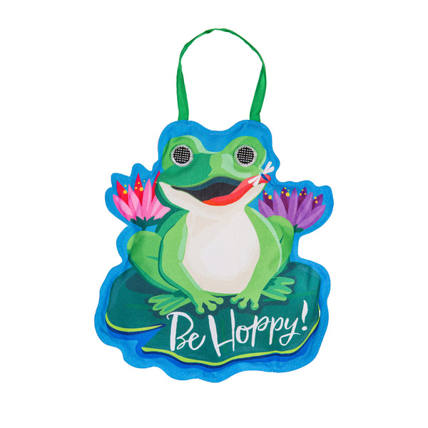 Plow & Hearth Winky Blinky Be Hoppy LED Door Decor