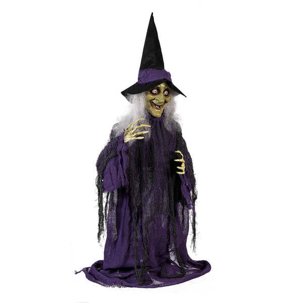 Plow & Hearth Witch With Movement And Sound 40"H