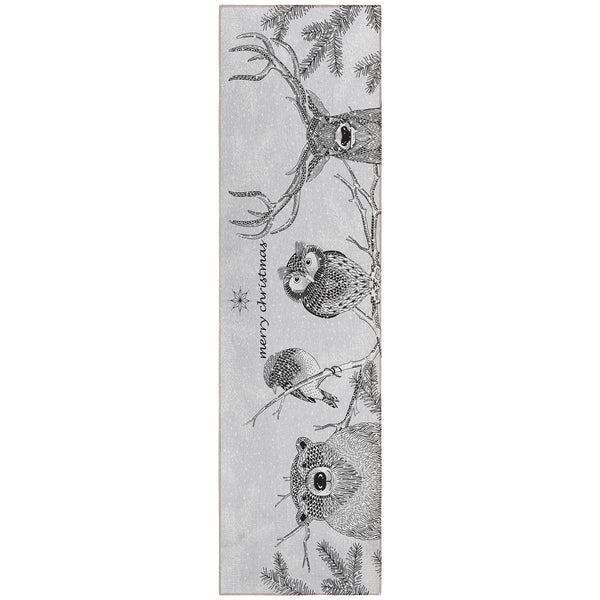 Plow & Hearth Wonderland Woodland Polyester Area Rug