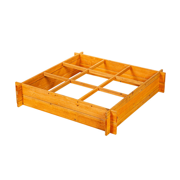 Plow & Hearth Wood Raised Garden Bed