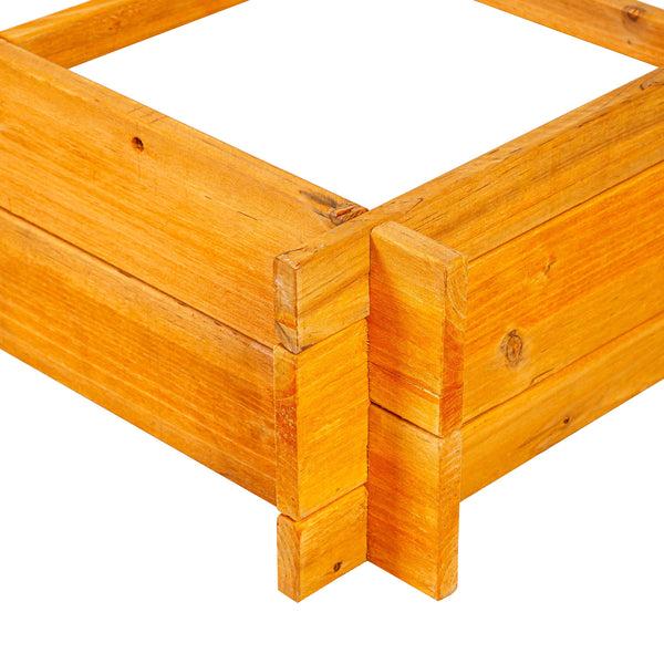 Plow & Hearth Wood Raised Garden Bed