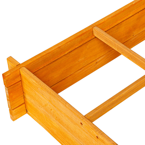 Plow & Hearth Wood Raised Garden Bed