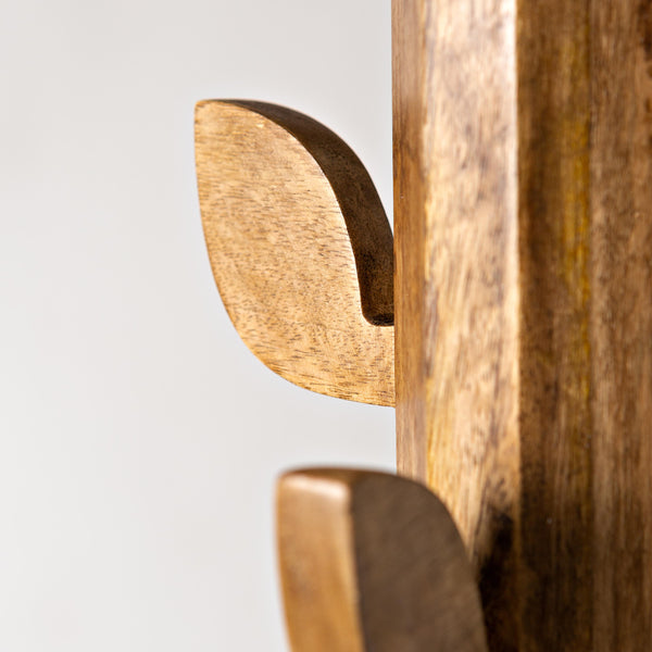 Plow & Hearth WOOD TREE COAT RACK