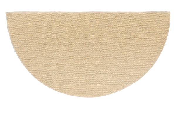 Plow & Hearth Wool Andiron Black Rug 48" X 27"